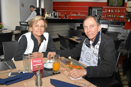 Martha Rodríguez y Germán Medina Franco.