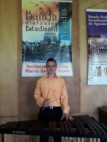 Banda Estudiantil de la Institución Educativa Marino Gómez Estrada, Aguadas