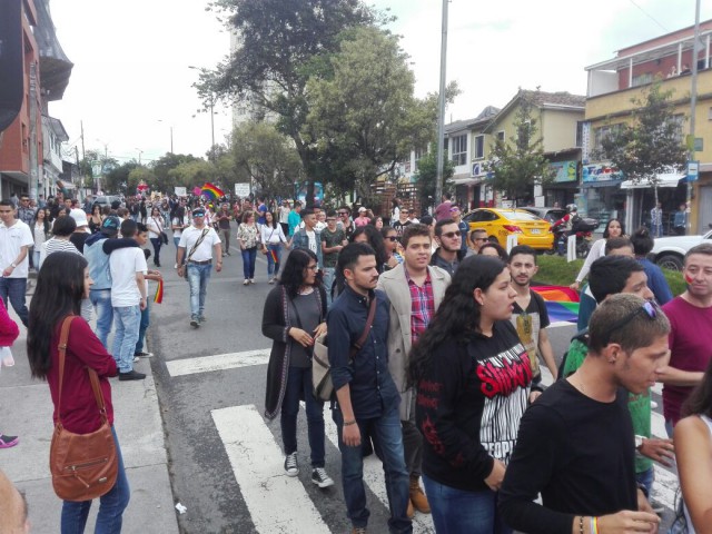 En Manizales, marchan con Orgullo Gay