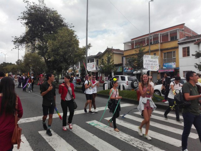 En Manizales, marchan con Orgullo Gay