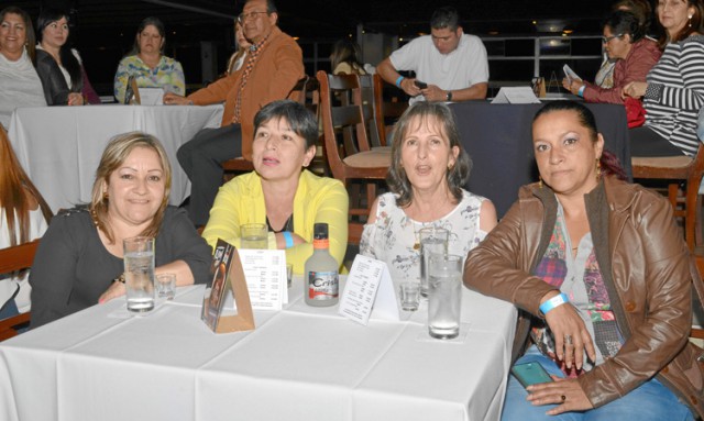 Miriam Giraldo Hoyos, María Consuelo Muñoz, Rita López Naranjo y Luz Stella Villa.