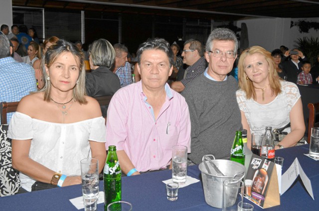 Gloria Elizabeth Quintero, Hernán González, Alonso Gómez y Luz Elena Barco.