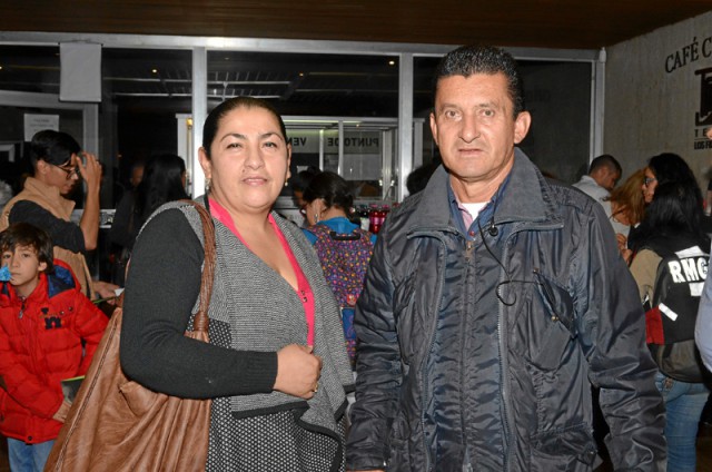 Diana María Salazar y Jorge Enrique Suárez.