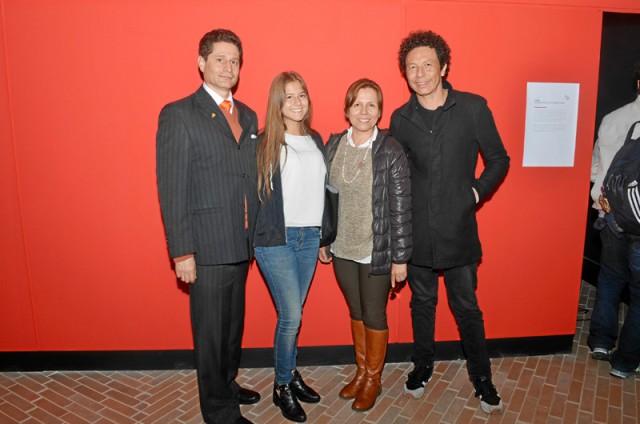 Publio Martín Patiño, Alejandra Patiño Ocampo, Ayda Nidia Ocampo y Diego Escobar Correa.