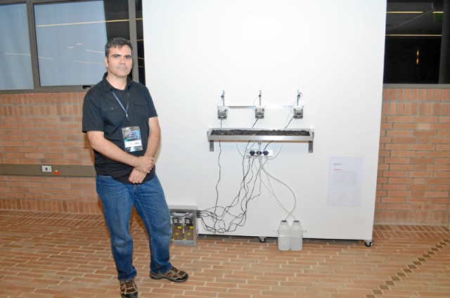 María Fernández, de la Universidad de Cornell (Nueva York); Steve Sinsley; Simone Osthoff; Claudia Costa Pederson, de Portugal, 