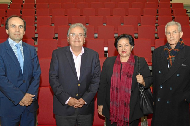 Francisco Rivas, Gerardo Hernández, Myriam Ulloa y Jaime Vallecilla.