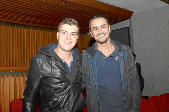 Jacobo García y Sebastián Acosta. 