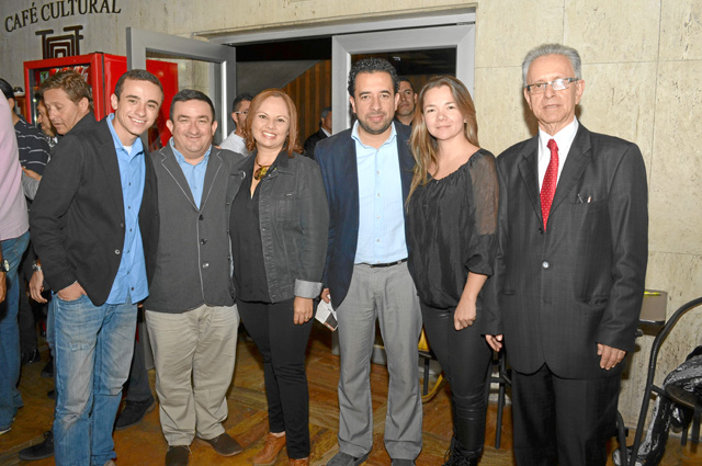 Jorge Eduardo Londoño, Orlando Londoño Betancourt, Paula Andrea Valencia, Andrés Felipe Betancourth, Paula Paula Ravagli y Diego