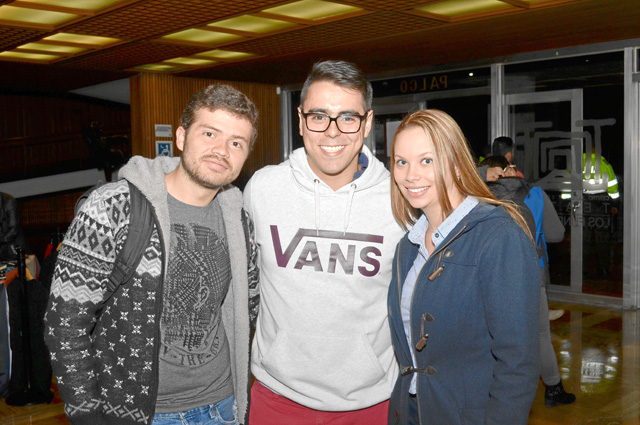 Felipe Ospina Giraldo, Manuel Villegas Castaño y Valentina Llano Castaño.