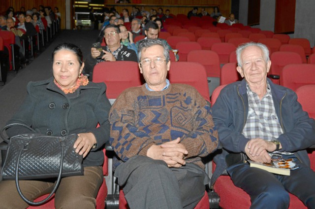 María Julieta Rico, Raúl Gómez y Julio Ernesto Zapata.