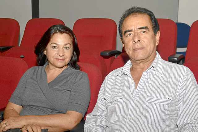 Sofi Esperanza Ramírez y Rafael Latorre.