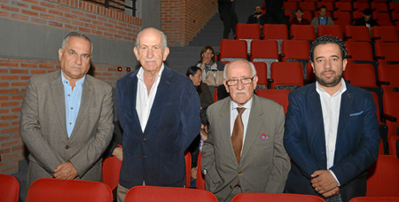 Darío Gómez Jaramillo, Jairo Quintero Trujillo, Mario Barreneche Vélez y Andrés Felipe Betancourth López.