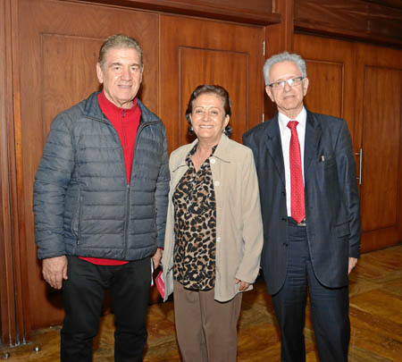 Gorka Sierra, Nidia Castillo Uribe y Diego María Arias.