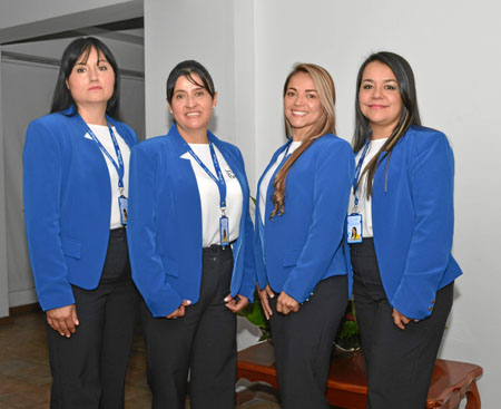 Luz Stella Morales, María Eugenia Arango, Yenni María García Nieto y Tatiana Vásquez Gómez.