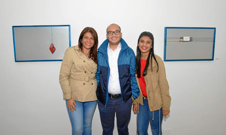 Lina Caraballo, Mauricio Henao e Isabela Martínez.
