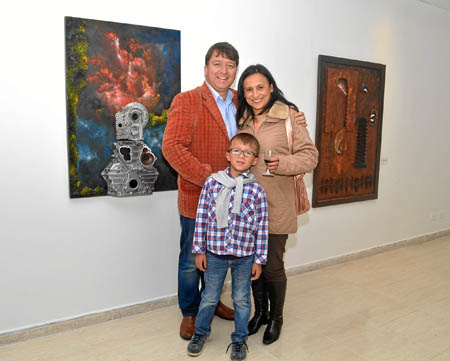 José William Castaño, Samuel Castaño Murillo y Sandra Patricia Murillo.