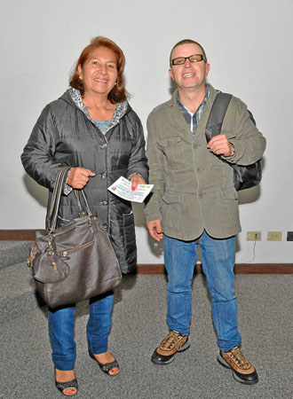 Lilia Arroyave y King Quintero.