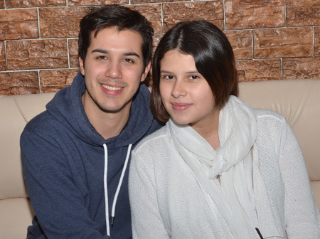 Mateo Obando y Sofía Jaramillo se reunieron en una comida en el restaurante L’Angevin.