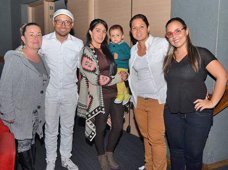 Martha Lucía López, Juan Pablo Correa, Johana Andrea Gómez Restrepo, Nicolás Galindo Gómez, Lina Arango Brito y Juliana Arroyave