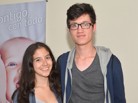 María Camila Toro y Juan Felipe Chica.