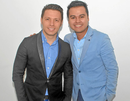 Cristian Montoya y Julián Hernández.