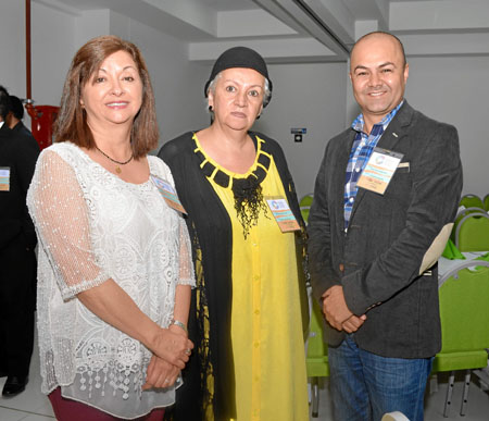 Martha Cecilia Franco, Myriam Cárdenas Pineda y Oscar Yonny Zapata Ortiz.