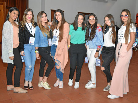 Isabela Martínez, Sofía Arce Valencia, Mariana Valencia Cardona, Marcela Gómez Hoyos, Sofía Isaza Restrepo, Camila Villegas Riva