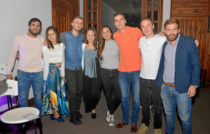 Darío Maya, Juanita Ortiz, Ferney Ramírez, Natalia Botero Toro, Laura Rivera, Mateo Uribe, Mateo Medina y Juan Manuel López.