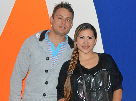 Juan Pablo Hernández Quintero y Diana González.