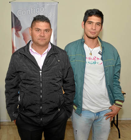 Julio César Barrera y César Augusto Gaviria.