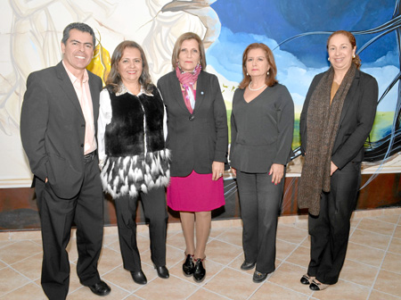 John Freddy Marín, María Inés Cardona Montoya, Luz Marina Grisales González, Clara Inés Berrío Giraldo y Luz Adriana Ramírez Gon