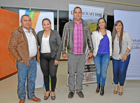 Herman Loaiza Martínez, Manuel Correa Bedoya, Luz Adriana Moreno Marjoleto, Carolina Echeverry y César Rincones.