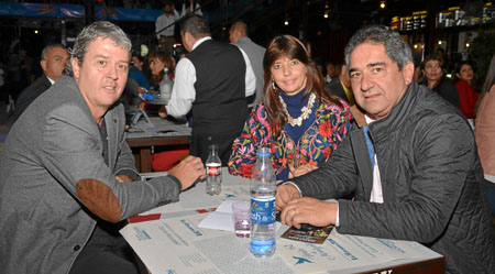 Jorge Andrés Escobar, Claudia Villegas Hauss y Jorge Hernán Botero Restrepo.