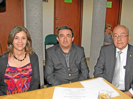 Claudia Patricia Jaramillo Ángel, Orlando Londoño Betancur y Jahir Giraldo González.