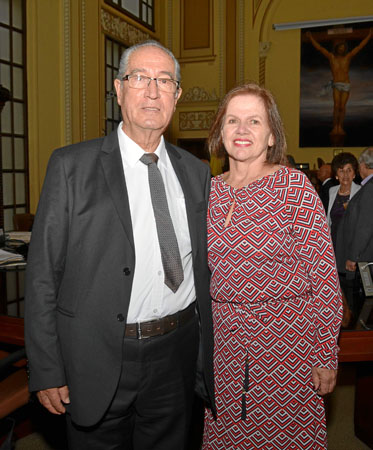 Mario Giraldo Ángel y Adela Arango Gutiérrez.