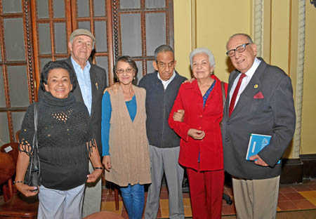 Celmira Rendón Peláez, Héctor Valencia Moreno, Gloria Londoño Moreno, Heriberto Rosero Junior, Julialba Henao Zuleta y Heriberto