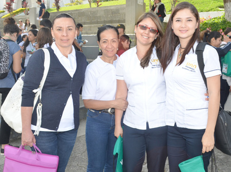 De la Universidad Antonio Nariño (UAN) sede Armenia aparecen: Sandra Milena Valencia, coordinadora del programa de Psicología; M