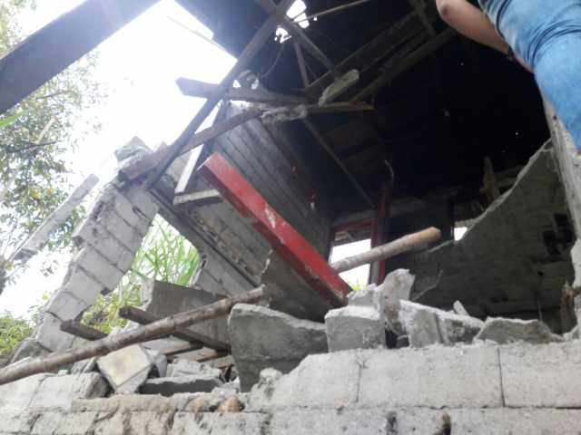 Un lesionado en Marquetalia (Caldas) tras colapso de una vivienda 