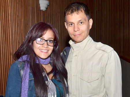 Stephania Villegas y Mauricio Zapata.