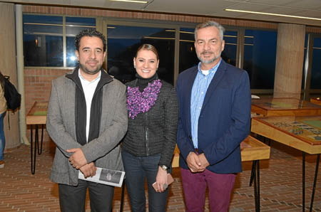 Andrés Felipe Betancourth, María Alejandra Gómez Uribe y Carlos Adolfo Escobar Holguín.