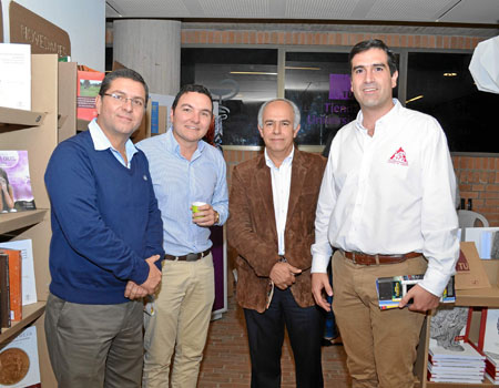 Luis Roberto Rivas Montoya, Miguel Trujillo Londoño, Germán Albeiro Castaño Duque y Jorge Hernán López Jaramillo.