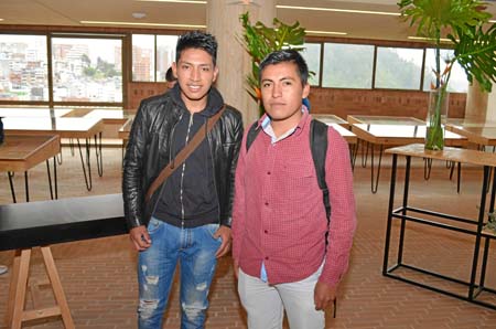 Juan Martín Cuaical y Johnny Armando Tupe. 