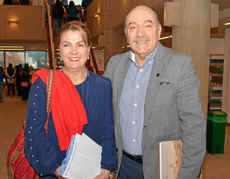 María Helena Jiménez Arévalo y Fernando Calderón Ocampo.