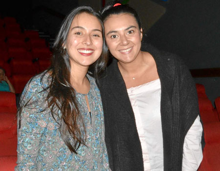 Daniela Martínez y Catalina Betancurt.