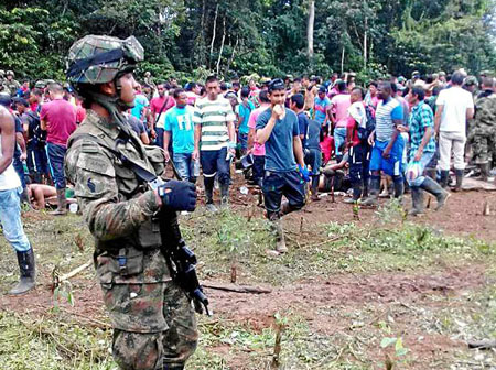 Nariño concentra las mayores tensiones, tras la desmovilización de las Farc, en parte porque es la zona donde más se han expandi