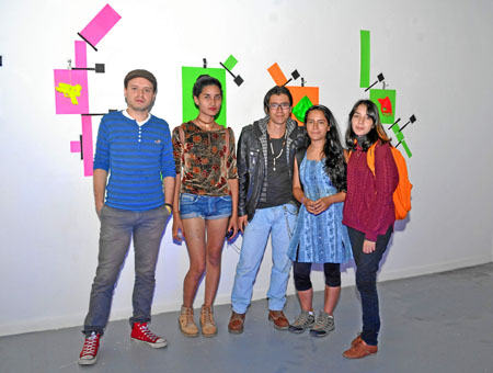 Juan Pablo Orrego, Lorena Franco, Juan Pablo Hincapié, Jenifer Rubio y Andrea Zúñiga.