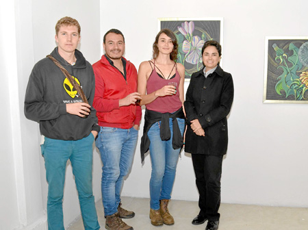 Daniel Jaramillo, Ángelo Plata, Ana Bisi y Paula Botero.