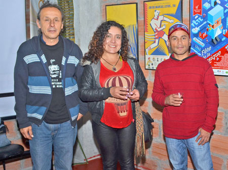 Juan Guillermo Valencia, Alejandra María Salcedo y Pablo Andrés Pino.