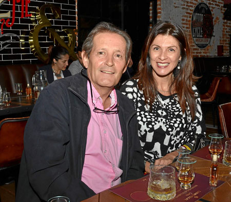 Daniel Mejía y Laura Giraldo.