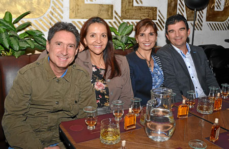 Juan Carlos Marulanda, Nancy Sánchez, Sonia Dávila y Juan Carlos Arango.